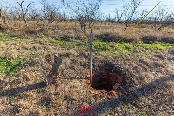 a view of a wooden yard