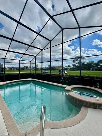 a view of a swimming pool