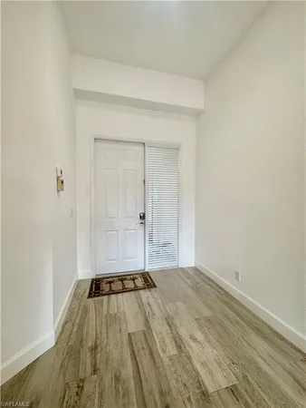wooden floor in a room