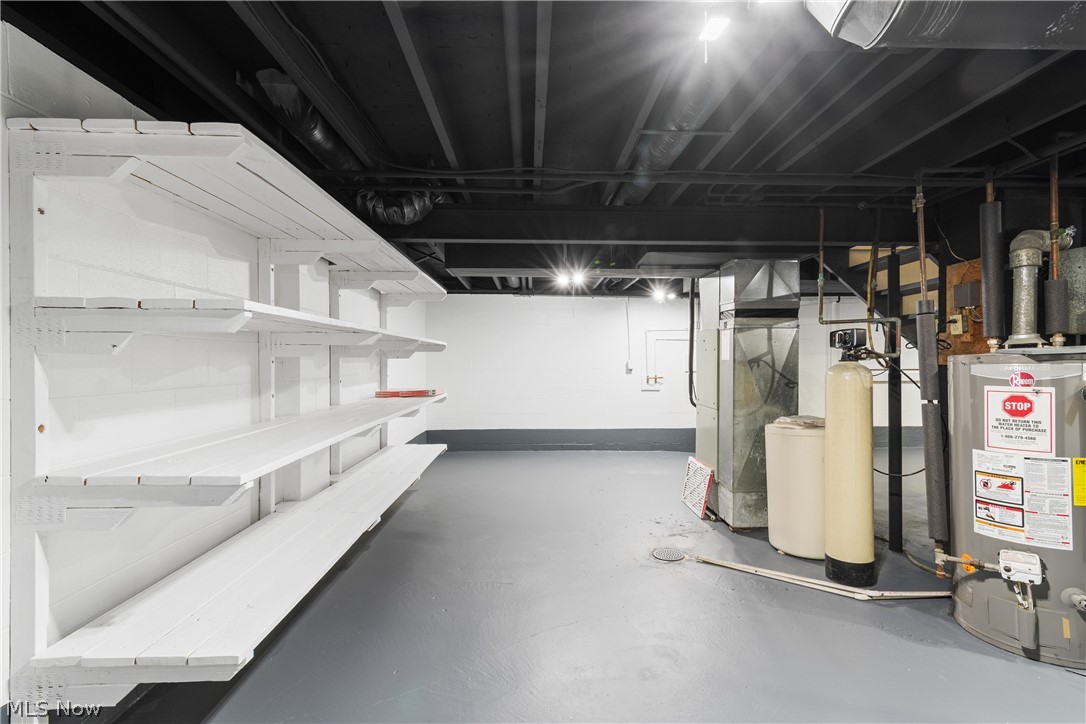1332 Perry Drive Northwest Canton, OH 44708 - Photo 26 of 32 Basement featuring gas water heater