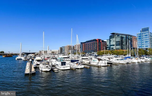 a outdoor view of a building with traffic signal lights