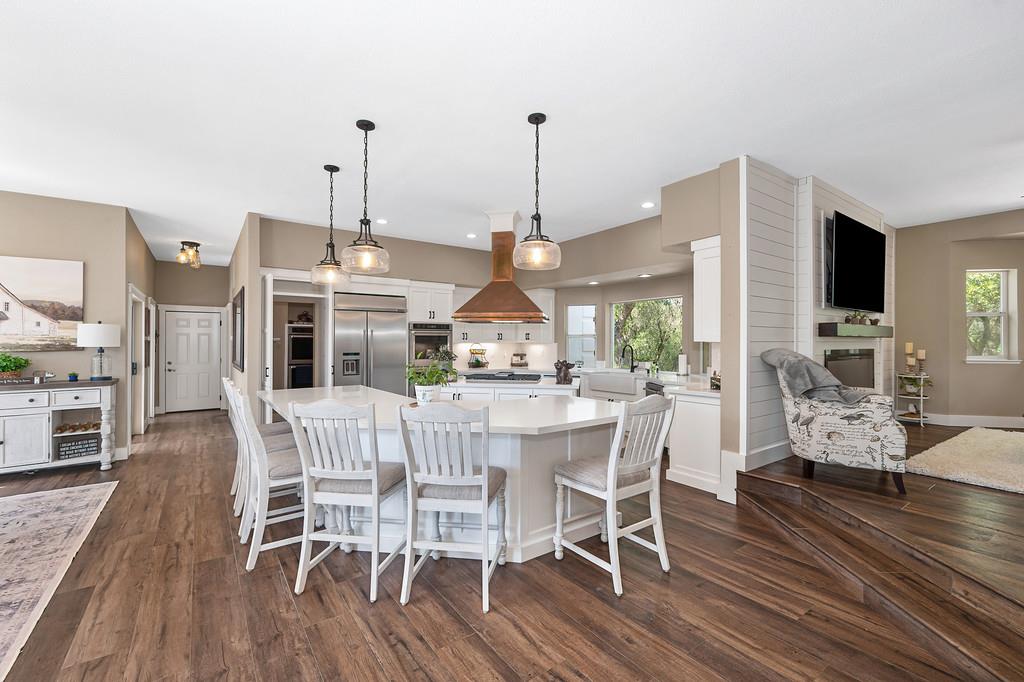 3716 Murphy Ranch Road Placerville, CA 95667 - Photo 33 of 87 Kitchen has beautiful Island w/Gas Cooktop!