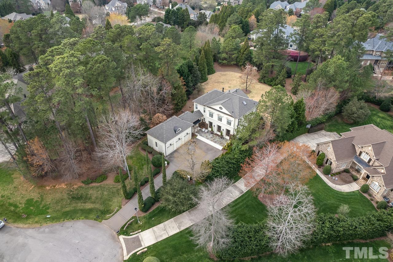 2908 Allansford Lane Raleigh, NC 27613 - Photo 58 of 64 an aerial view of a house with yard