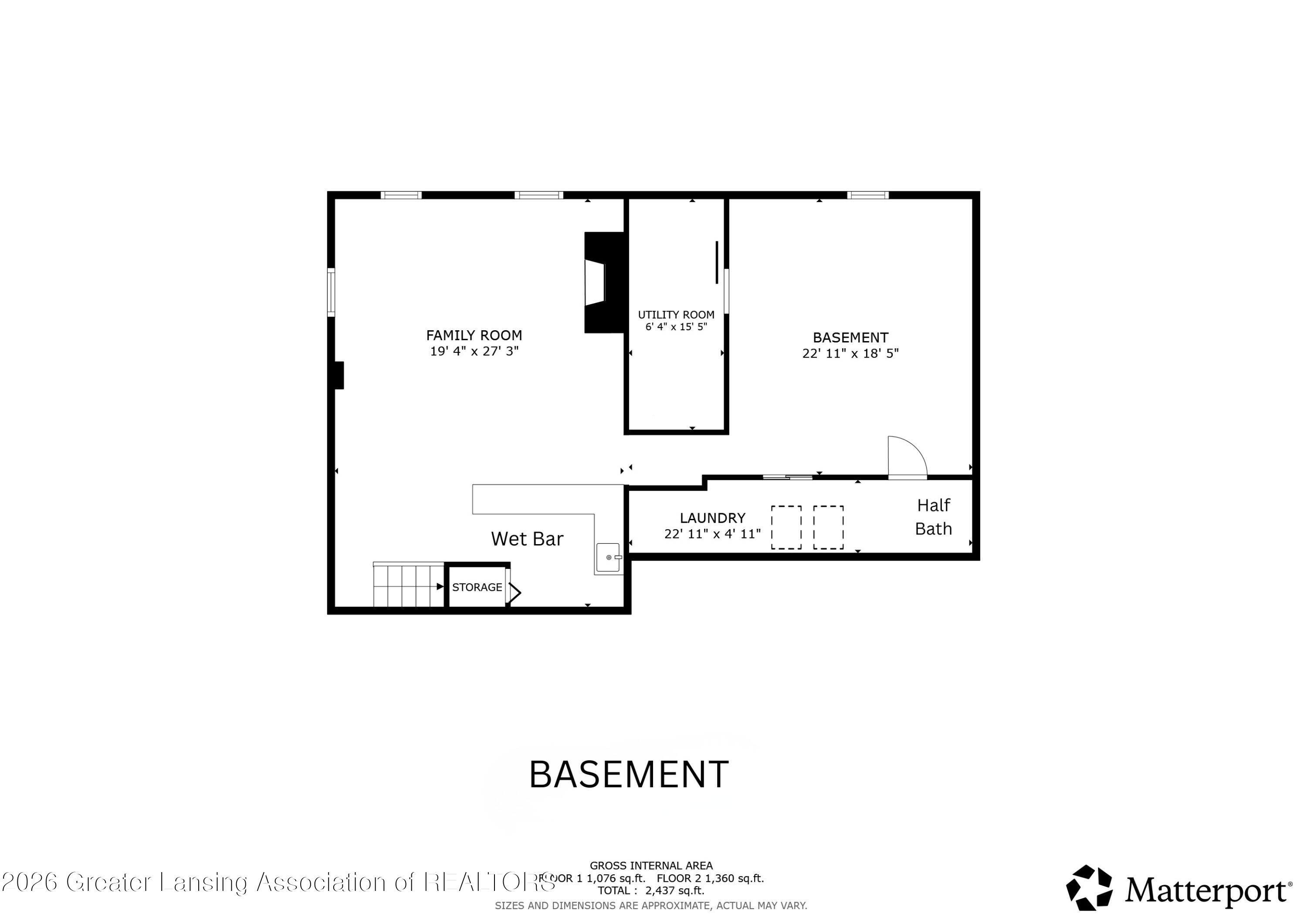 2602 Bedford Road Lansing, MI 48911 - Photo 39 of 40 2602 Bedford BASEMENT
