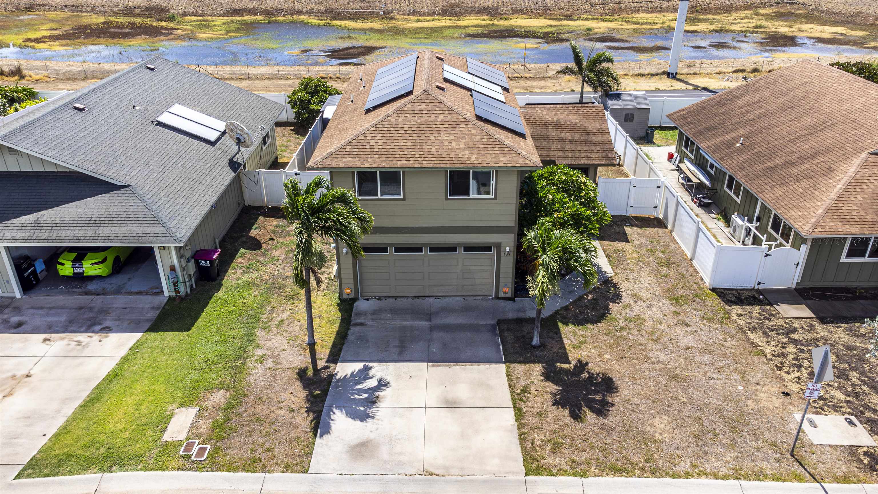 159 Iniiniki Street Wailuku, HI 96793 - Photo 30 of 33 a aerial view of a house with a yard