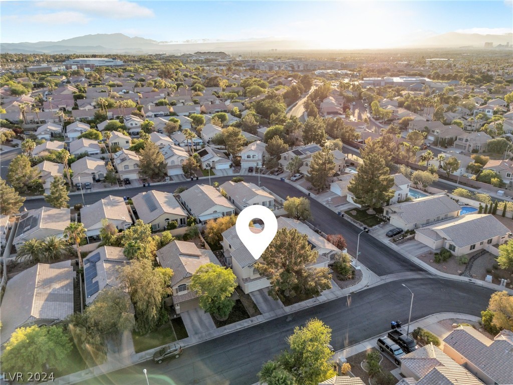 1968 Flagstone Ranch Lane Henderson, NV 89012 - Photo 24 of 53 Ariel view