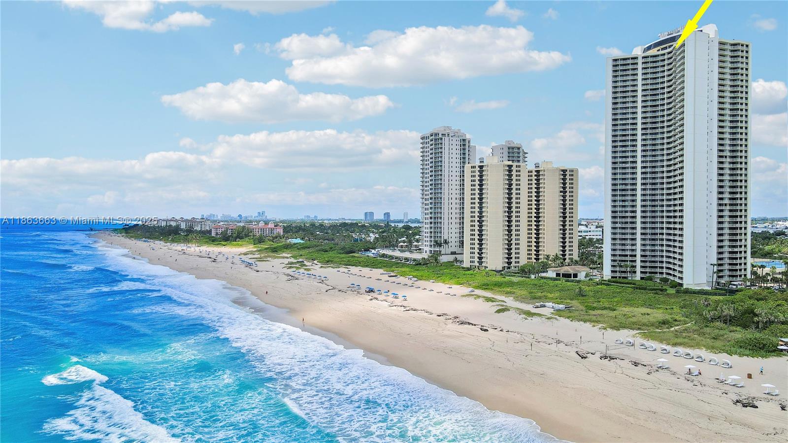 3000 North Ocean Drive, Unit PHD Singer Island, FL 33404 - Photo 5 of 97 a view of a city with tall buildings