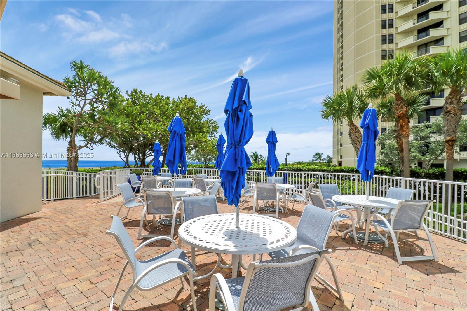 3000 North Ocean Drive, Unit PHD Singer Island, FL 33404 - Photo 79 of 97 a view of a patio with swimming pool