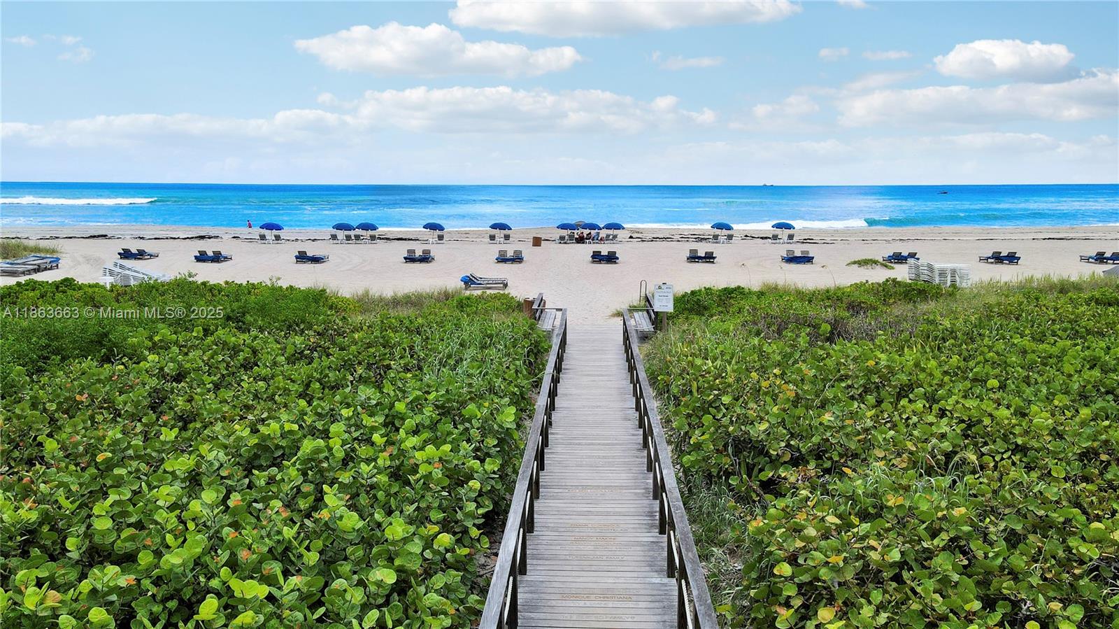 3000 North Ocean Drive, Unit PHD Singer Island, FL 33404 - Photo 83 of 97 Private boardwalk leading to the beach.