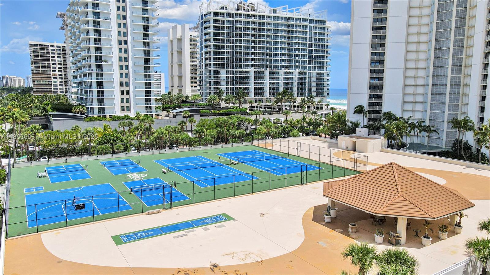 3000 North Ocean Drive, Unit PHD Singer Island, FL 33404 - Photo 88 of 97 Tennis, Pickleball & Basketball Courts