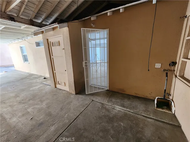 a view of a storage & utility room