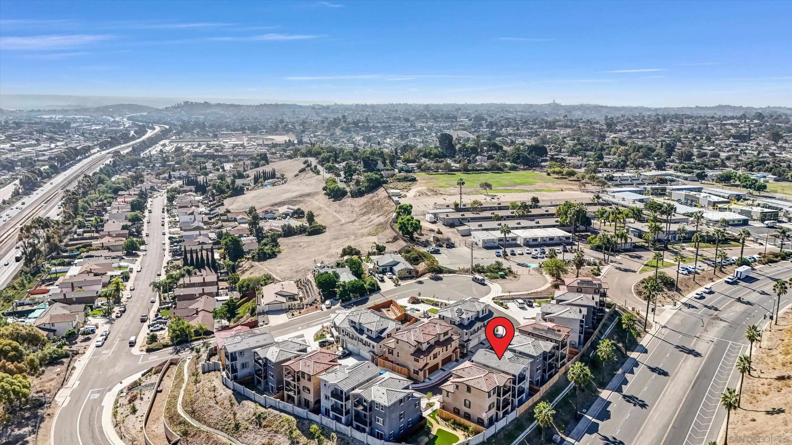 8540 Vista Azul Lemon Grove, CA 91945 - Photo 4 of 33 an aerial view of a city