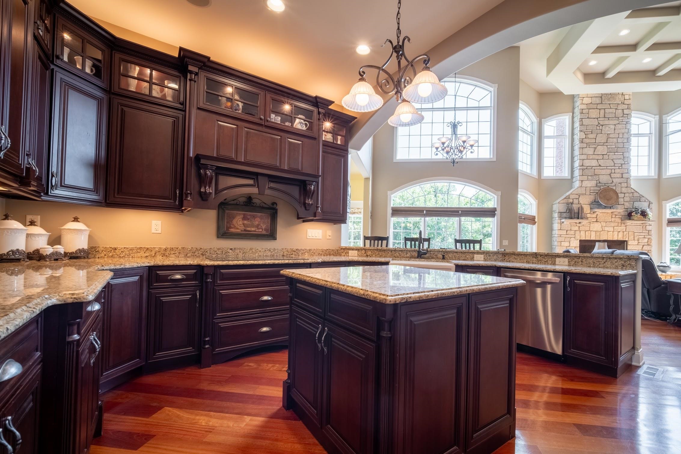 163 Russell Road Oregon, IL 61061 - Photo 21 of 64 a kitchen with granite countertop lots of counter top space