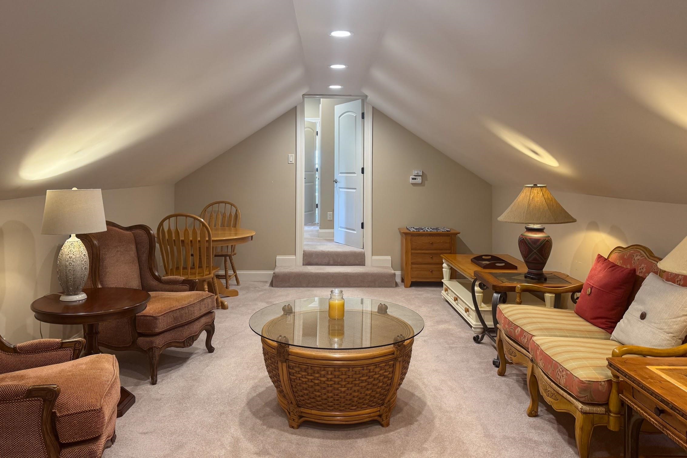 163 Russell Road Oregon, IL 61061 - Photo 36 of 66 a living room with furniture and a mirror