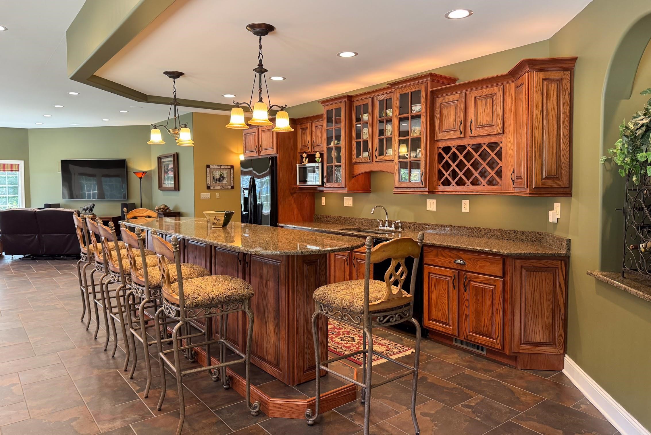 163 Russell Road Oregon, IL 61061 - Photo 44 of 64 a view of a dining room with furniture and chandelier