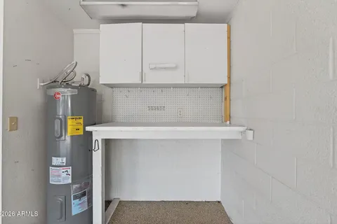 a close view of cabinet