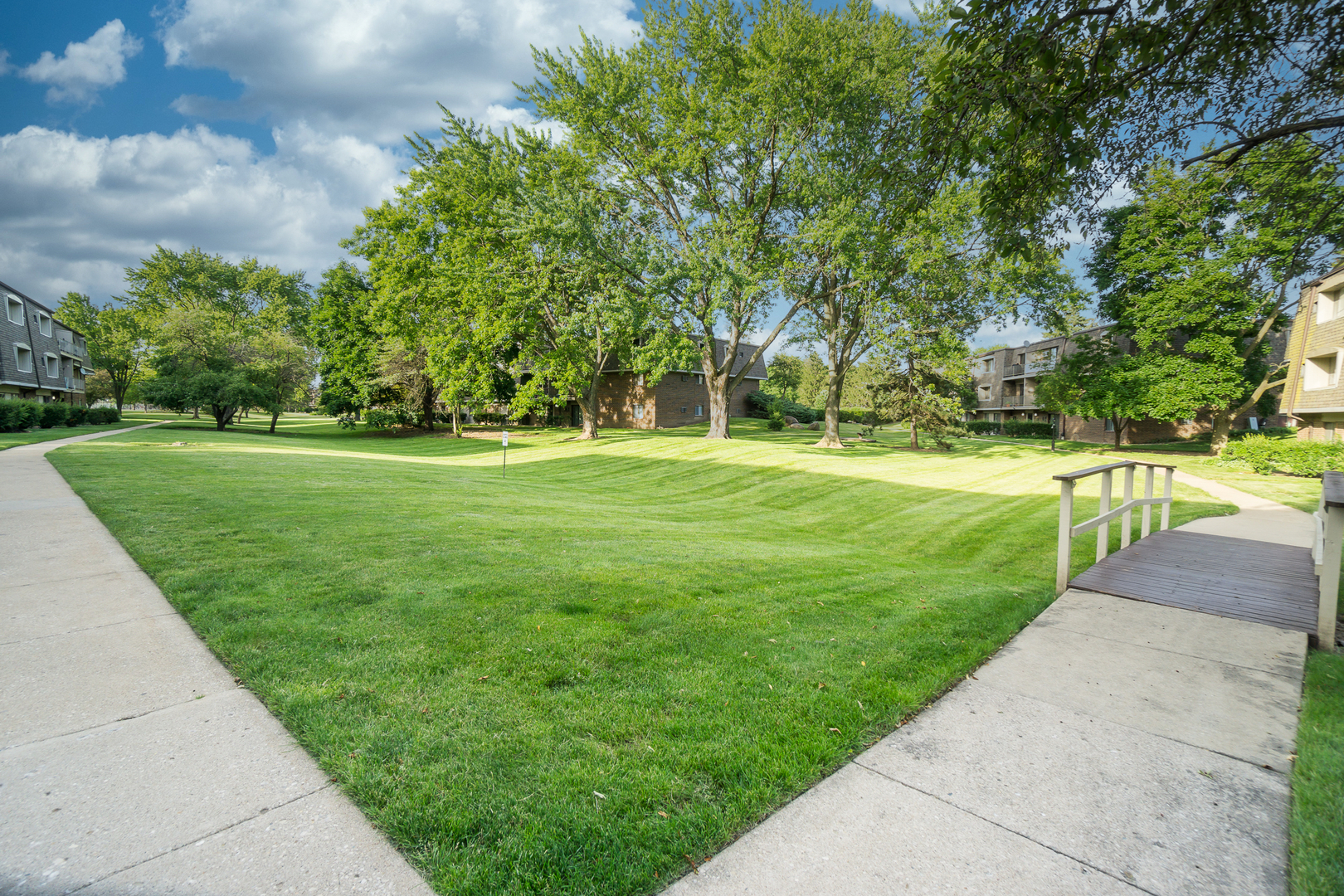 154 East Bailey Road, Unit A Naperville, IL 60565 - Photo 2 of 9 a view of a park with large trees