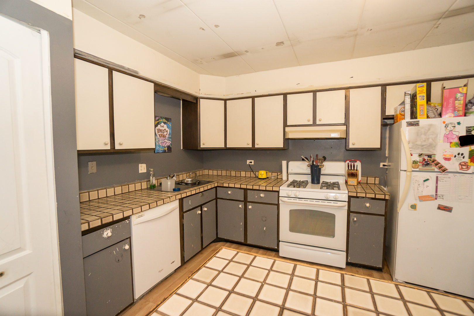 154 East Bailey Road, Unit A Naperville, IL 60565 - Photo 5 of 9 a kitchen with a sink cabinets stainless steel appliances and a window