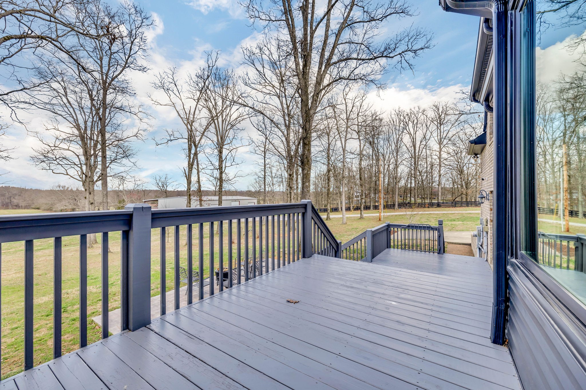 1640 Eno Road Dickson, TN 37055 - Photo 39 of 58 a view of balcony with wooden floor and seating space