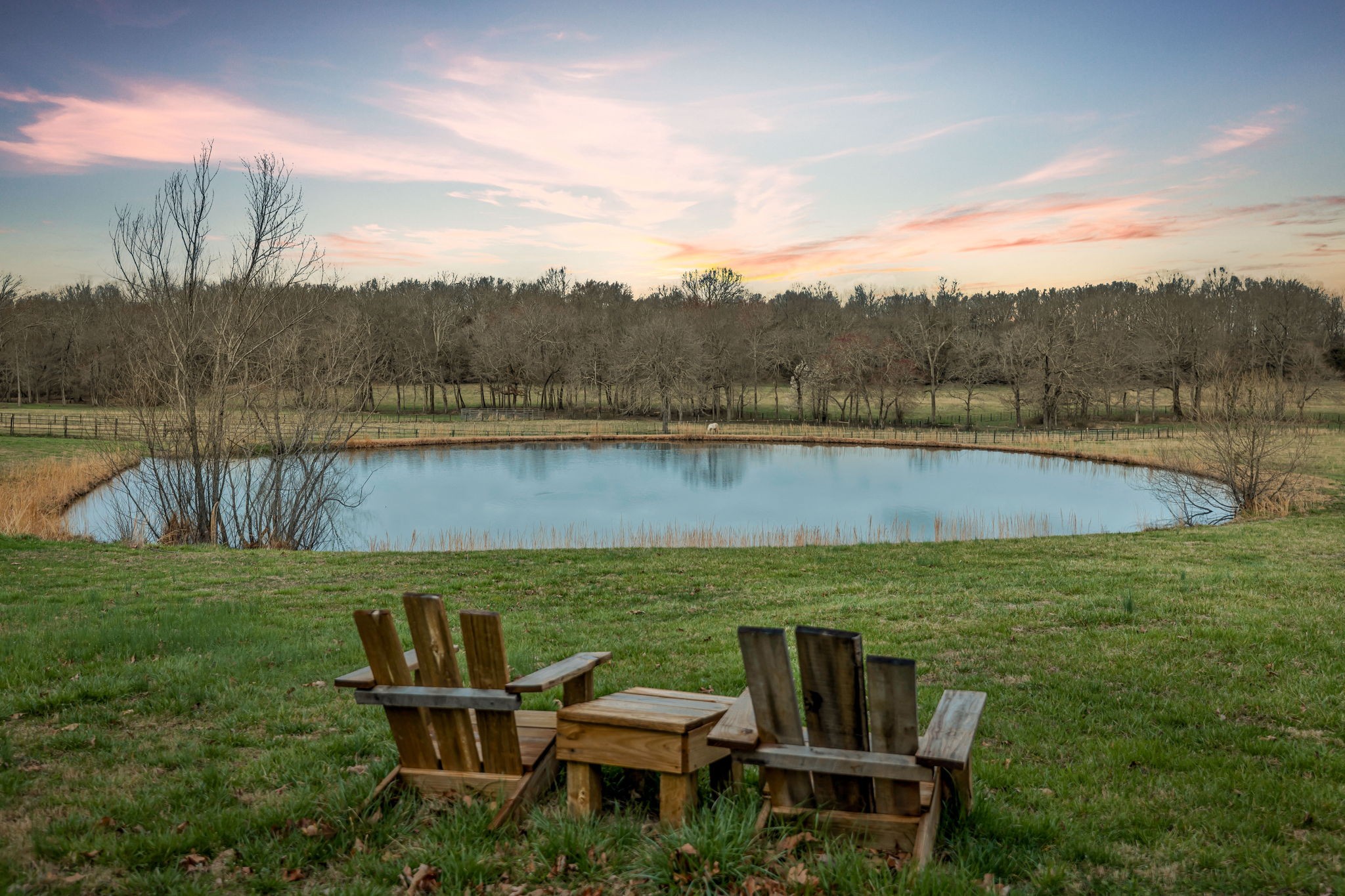 1640 Eno Road Dickson, TN 37055 - Photo 56 of 58 a view of a lake with a mountain view