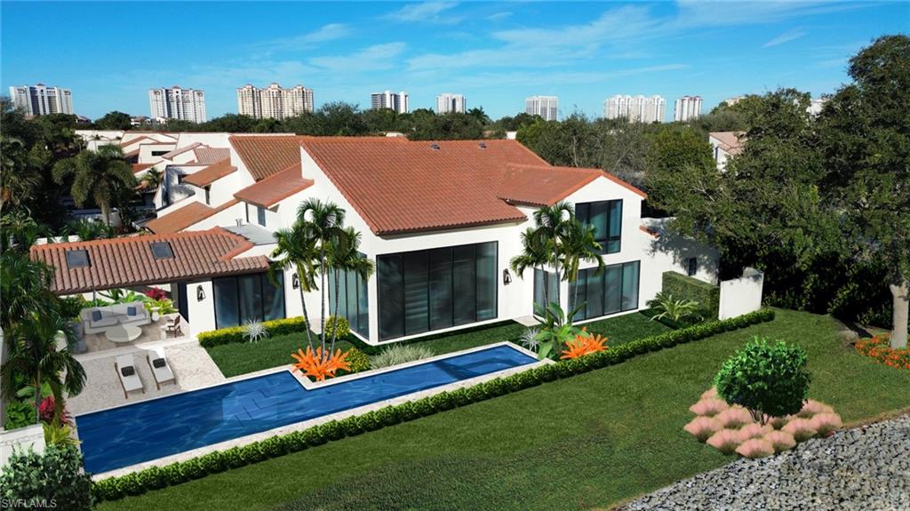 22 Las Brisas Way, Unit 23 Naples, FL 34108 - Photo 12 of 18 Rear digital rendering