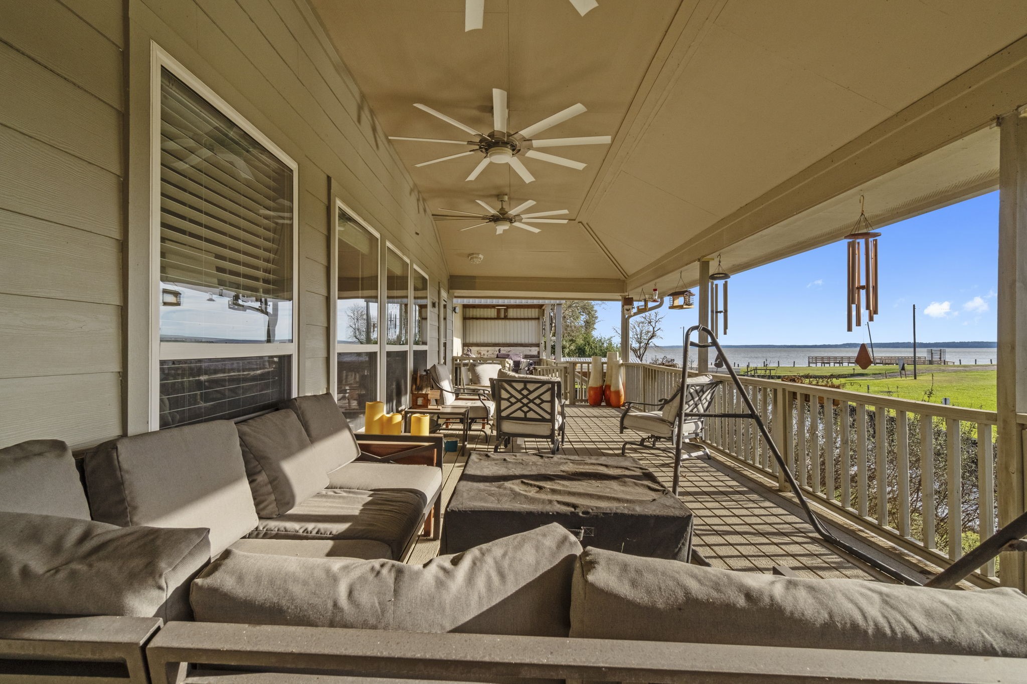 330 Crestmont Point Blank, TX 77364 - Photo 26 of 48 Another view of the back porch