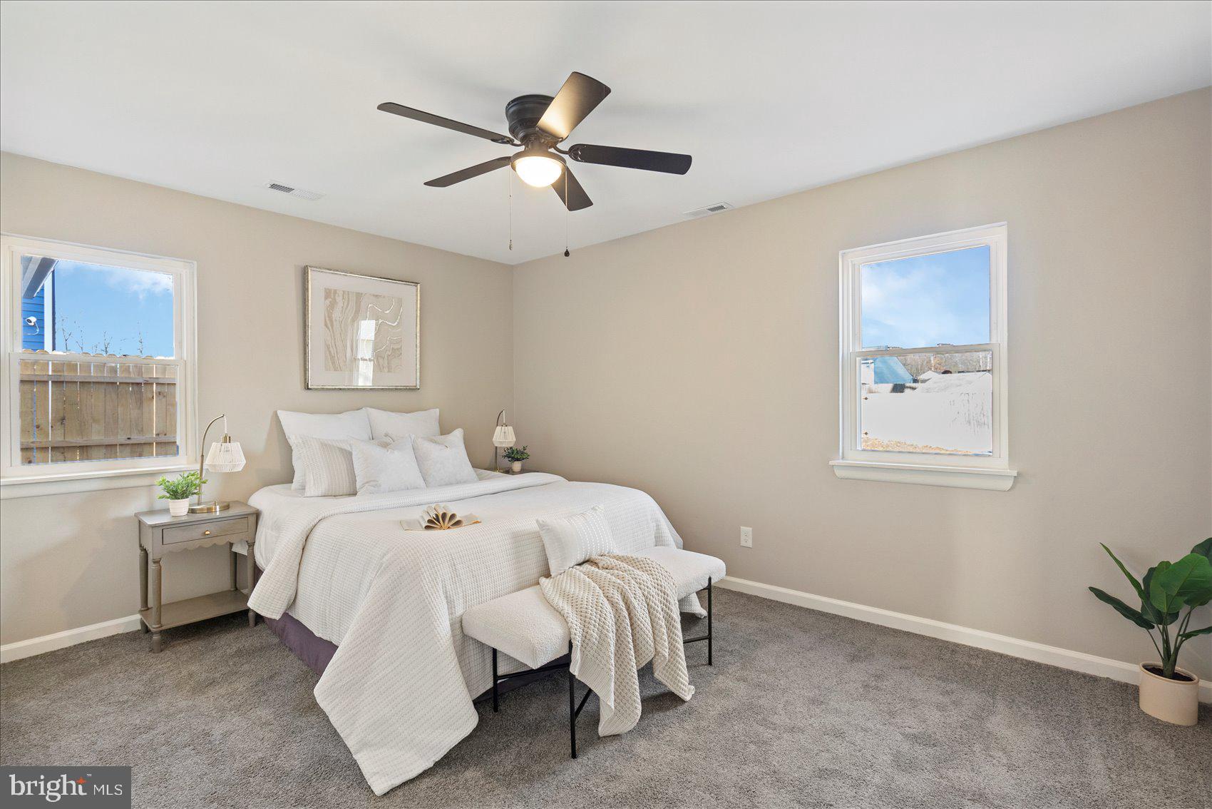 3466 Albantowne Way Edgewood, MD 21040 - Photo 23 of 36 a bedroom with bed and a window