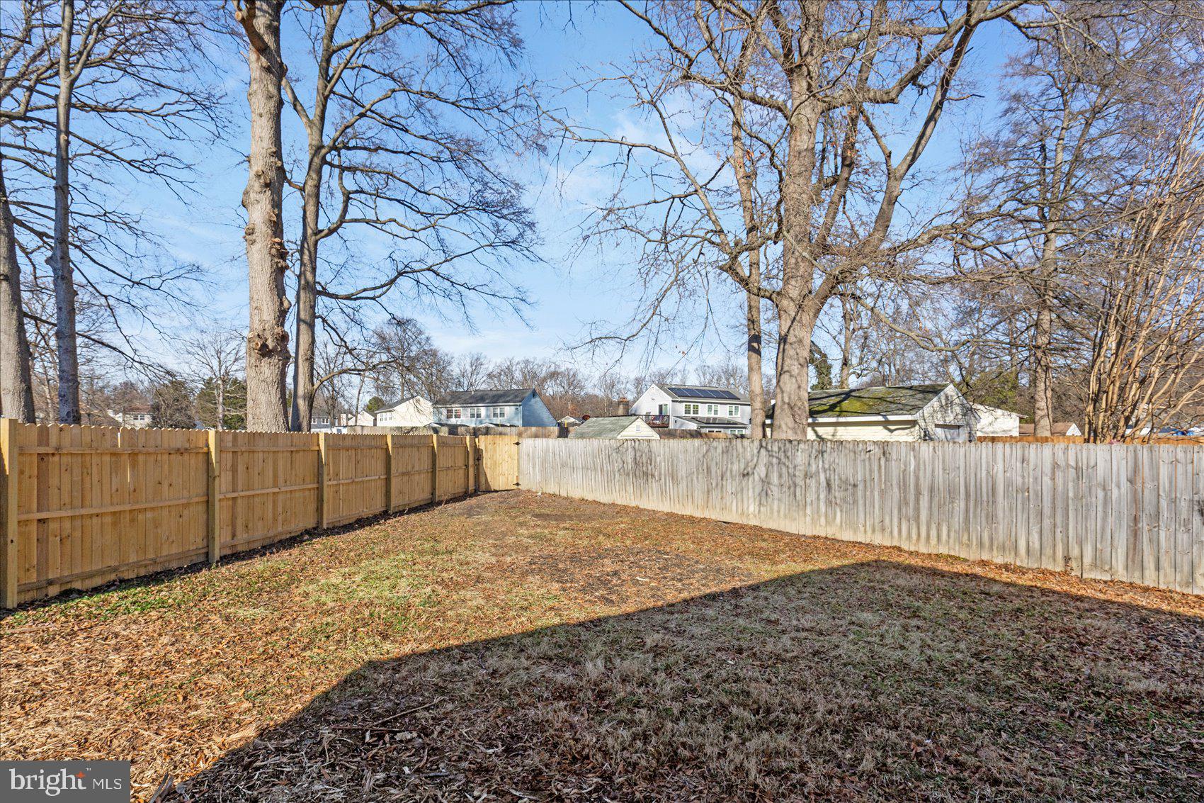 3466 Albantowne Way Edgewood, MD 21040 - Photo 32 of 36 a view of backyard with large trees