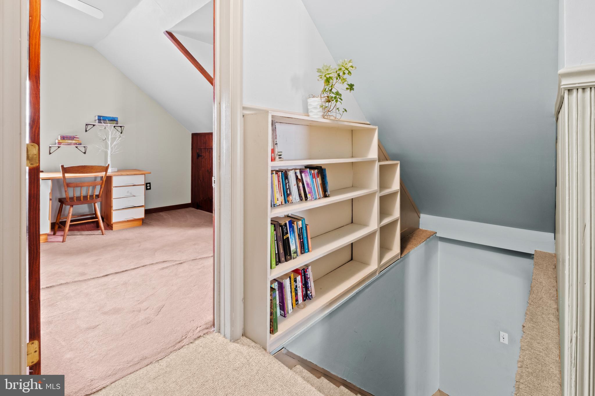 503 Burton Road Oreland, PA 19075 - Photo 25 of 29 a view of an entryway with a workspace