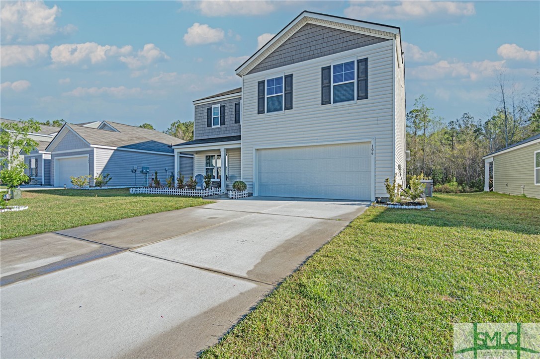 106 Aruba Road Guyton, GA 31312 - Photo 3 of 47 Right Front View