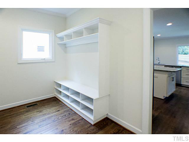 1306 Crabapple Lane Raleigh, NC 27607 - Photo 22 of 25 Mudroom with built-ins and a multi-purpose closet