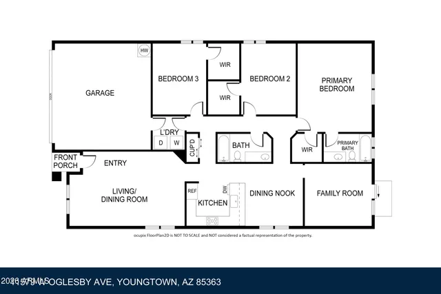 $2,200 | 11579 West Oglesby Avenue, Youngtown, AZ 85363
