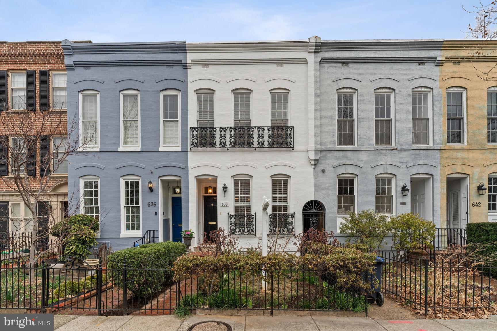 638 E Street Southeast Washington, DC 20003 - Photo 1 of 28 Front Elevation
