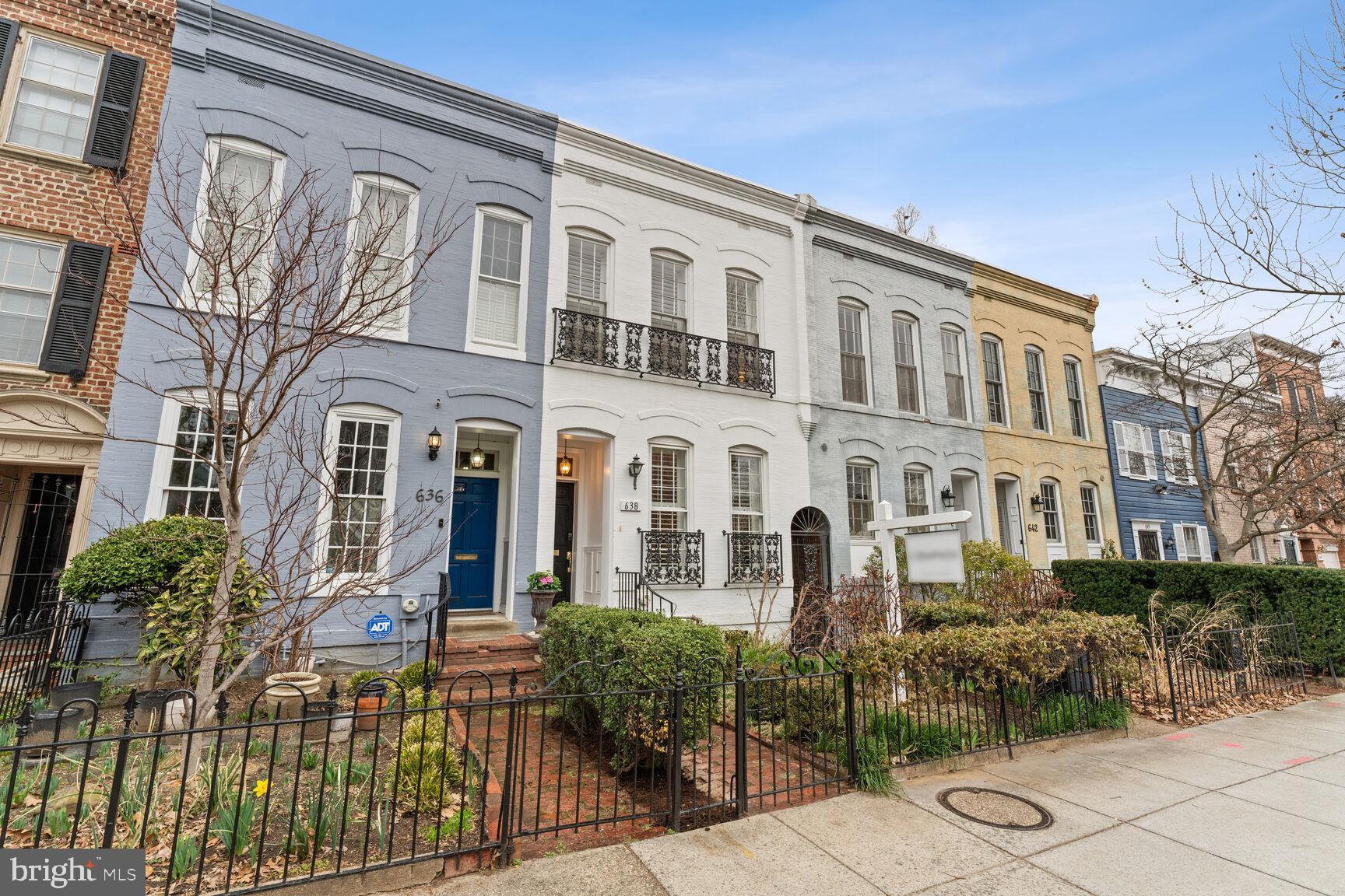 638 E Street Southeast Washington, DC 20003 - Photo 28 of 28 Front Elevation