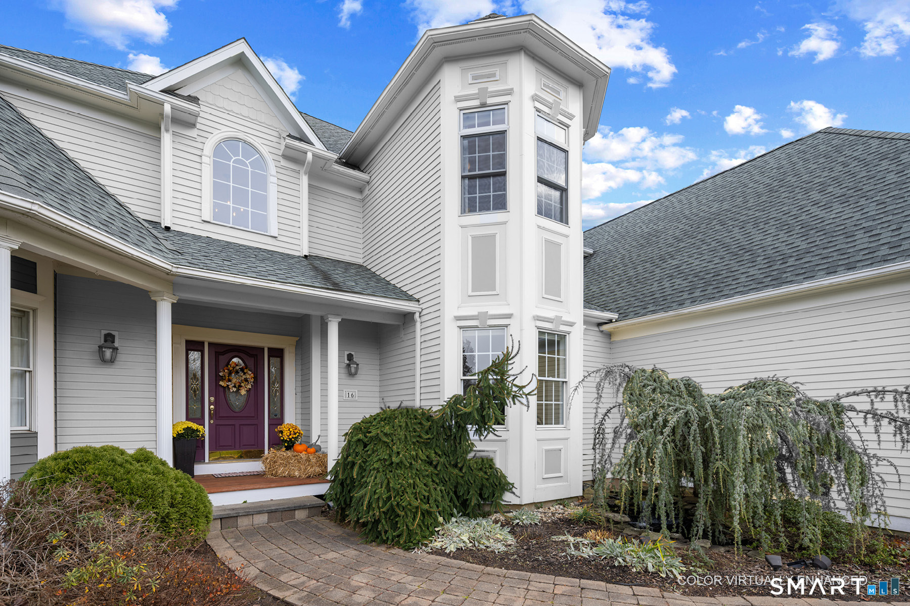 16 Marie Lane Wallingford, CT 06492 - Photo 3 of 40 a front view of a house with a yard