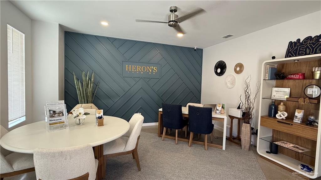 4004 Jenna Lane, Unit A Weslaco, TX 78599 - Photo 20 of 29 a view of a dining room with furniture