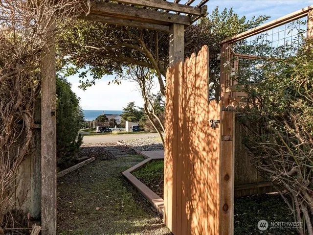 a view of street from balcony