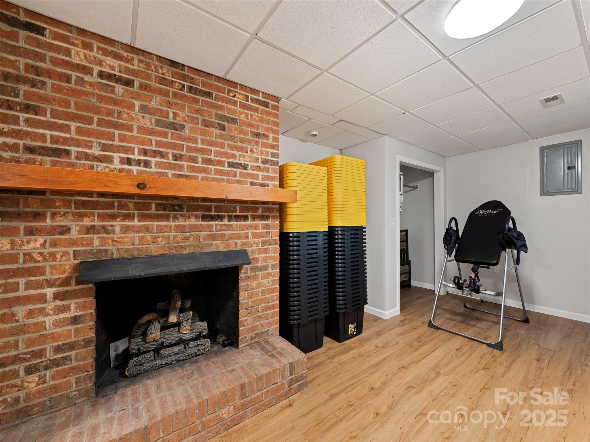 263 Blanton Street Columbus, NC 28722 - Photo 31 of 45 a view of a livingroom with furniture and a fireplace