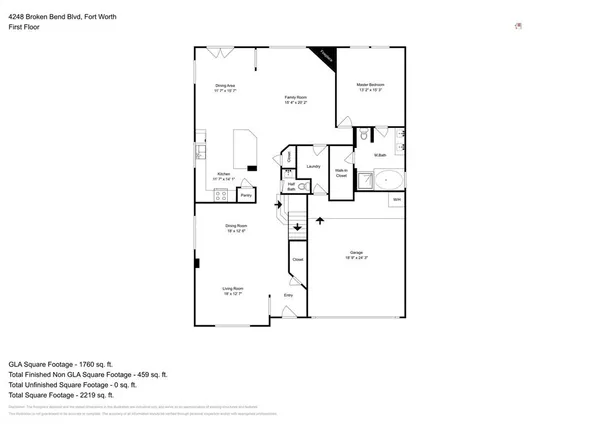 $2,625 | 4248 Broken Bend Boulevard, Fort Worth, TX 76244