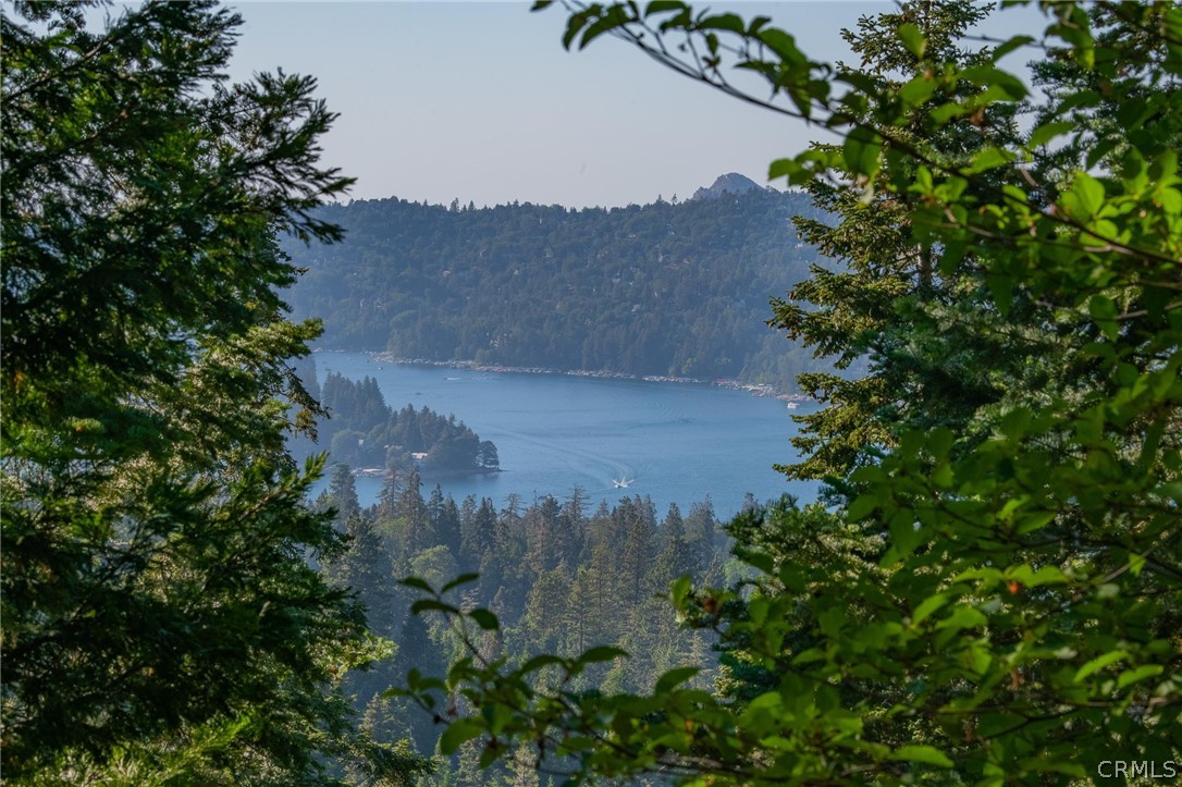 716 Blue Ridge Drive Lake Arrowhead, CA 92385 - Photo 9 of 14 an aerial view of a house