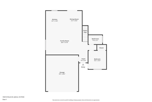 $5,000 | 15241 Nurmi Street, Sylmar, CA 91342