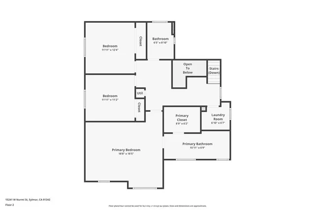 $5,000 | 15241 Nurmi Street, Sylmar, CA 91342