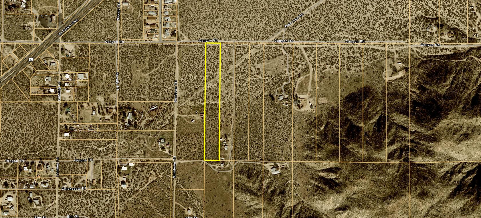 Canyon Rd Canyon Road Morongo Valley, CA 92256 - Photo 2 of 8 Morongo Property