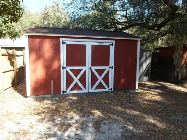 a view of front door