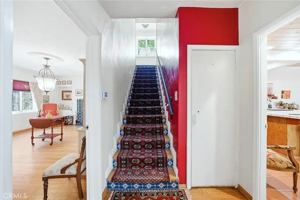 a view of entryway and hall