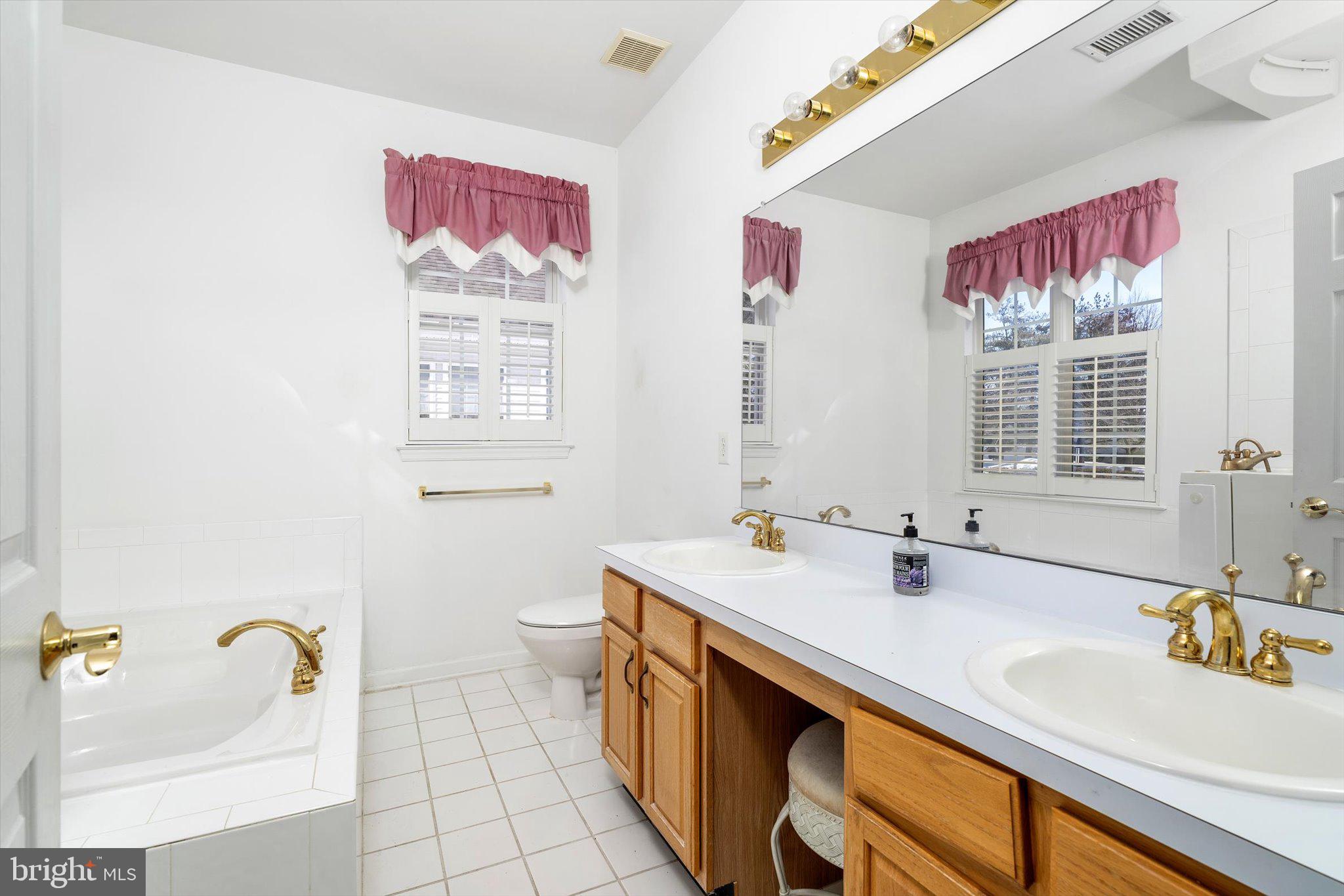 14 Hummingbird Drive Hamilton, NJ 08690 - Photo 16 of 24 a bathroom with a sink and a bathtub