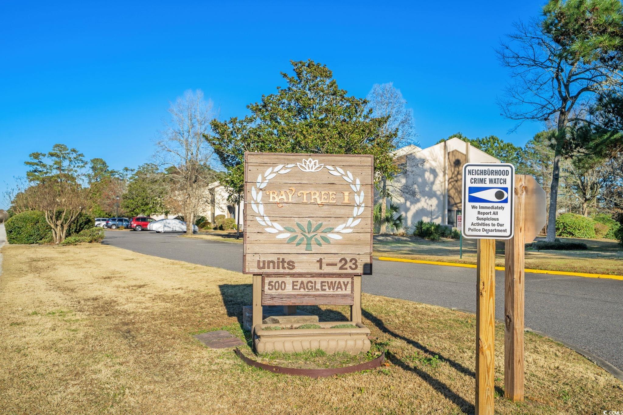 500 Eagle Way, Unit 6 Little River, SC 29566 - Photo 32 of 38 View of community sign