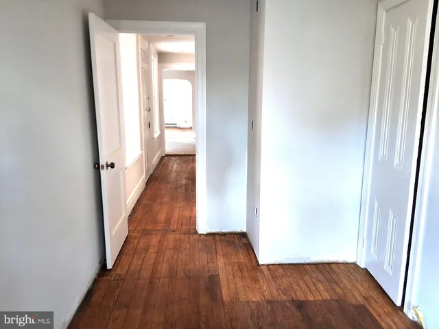 wooden floor in a gallery