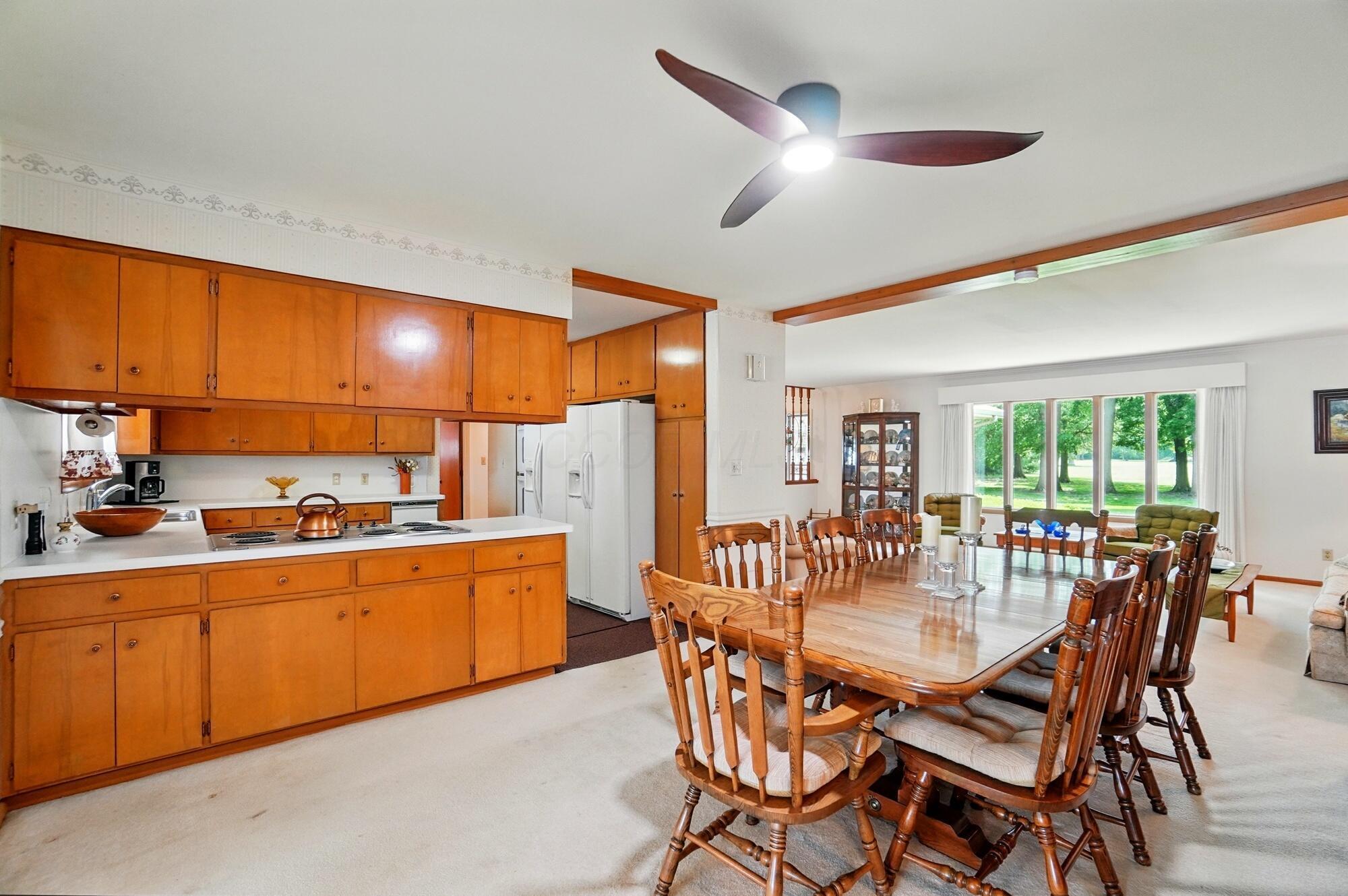 8430 Patterson Road Hilliard, OH 43026 - Photo 20 of 88 Updated light/fan over dining room table