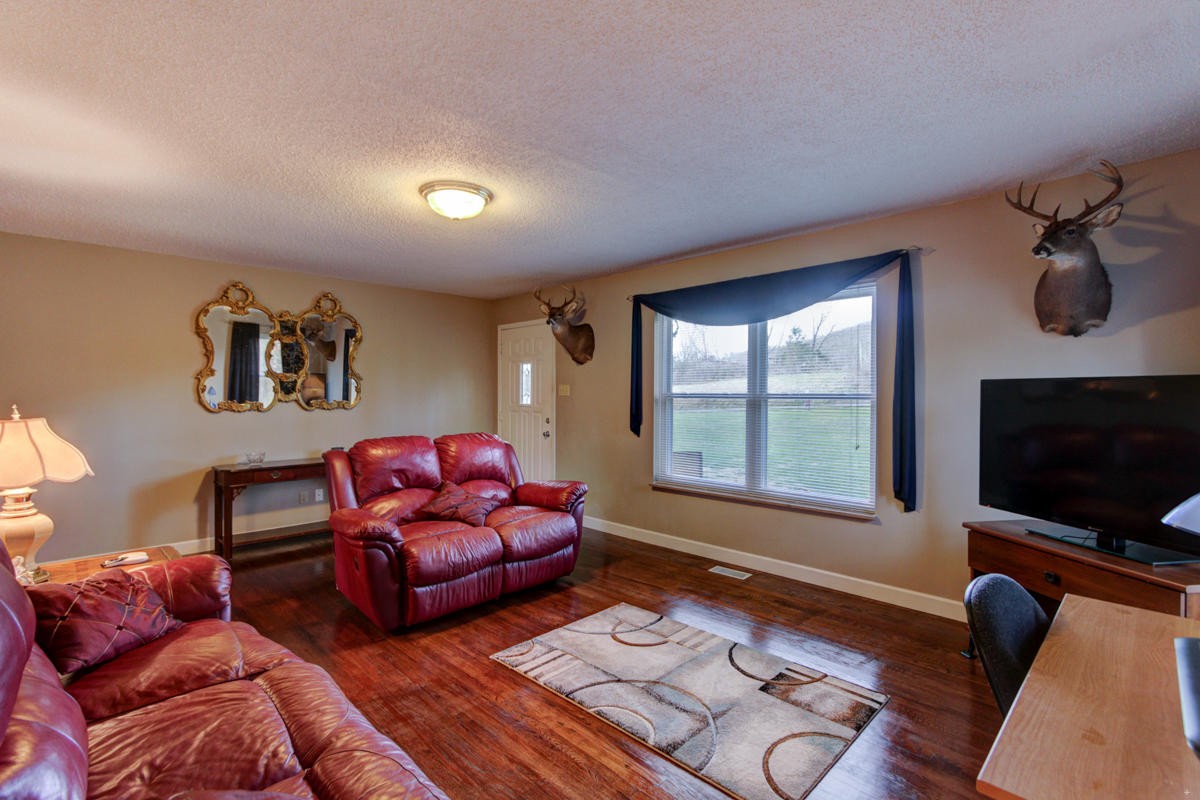 10704 Mountain Road Luttrell, TN 37779 - Photo 5 of 25 a living room with furniture and a flat screen tv